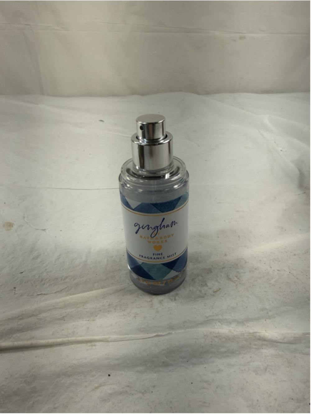 Bath and Body Works Gingham TRAVEL SIZE Fragrance Mist - 2.5 fl oz / 75 mL